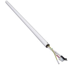 90cm Briar Ceiling Fan Downrod with Wiring Loom